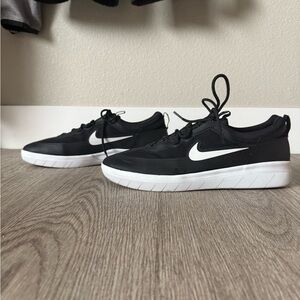 Donated: Nike Men's Black and White Sneakers - donating 5/7